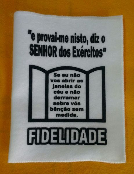 Saquitel Dizimo Fidelidade
