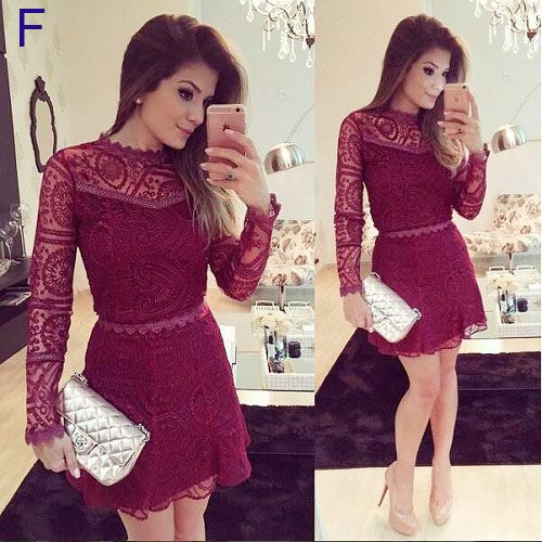 Vestidos 2016 Diversos C/ Renda