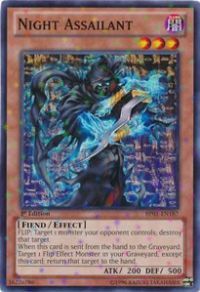 Night Assailant STARFOIL BP01-EN187