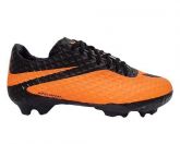 Chuteira Nike Hypervenom Laranja E Preto Mod:72027