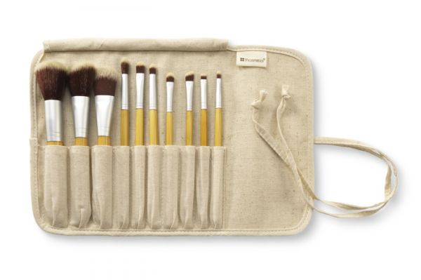 Kit de pincéis 10 peças - Eco luxe
