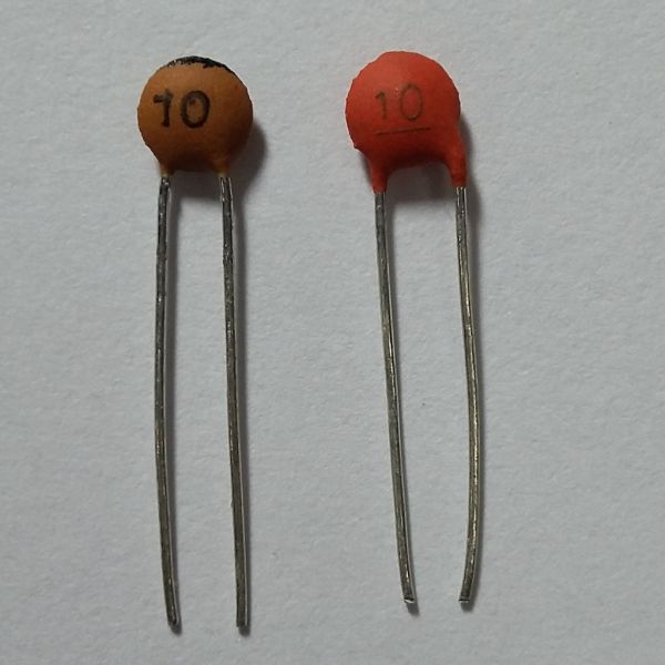 capacitor cerâmico 10pF x 50V