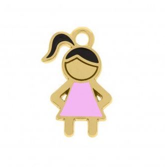 01 Menininha Vestido Rosa (Cada)
