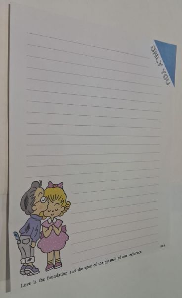 Papel de Carta Only You Love Foundation pyramid existence