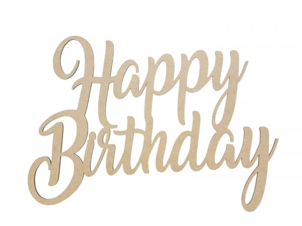 CÓD-FEG26 HAPPY BIRTHDAY 40 CM DE COMPRIMENTO 40X30 TO