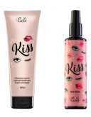 Body splah kiss 200ML + hidratante corporal kiss 240ML