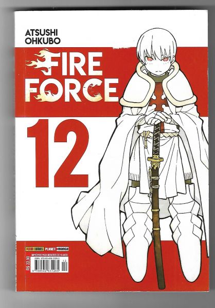 Mangá Fire Force 12 - Editora Panini