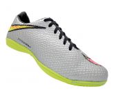 Chuteira Futsal Nike Hypervenom Prateada
