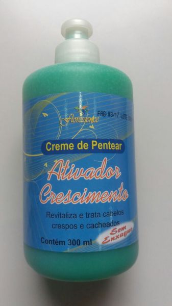 creme de pentear floressence ativador de crescimento