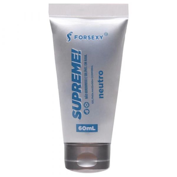 Lubrificante em Gel Supreme! 60Ml