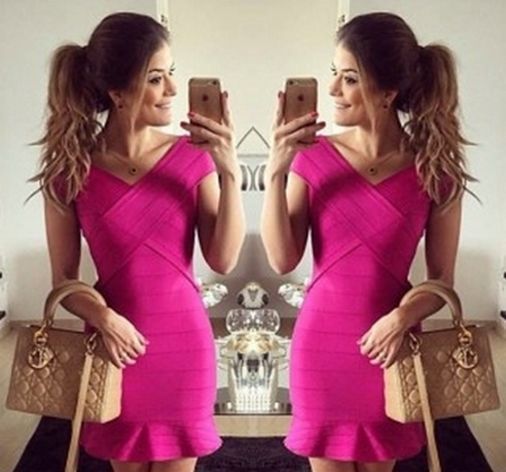 Vestido Bandage Pink