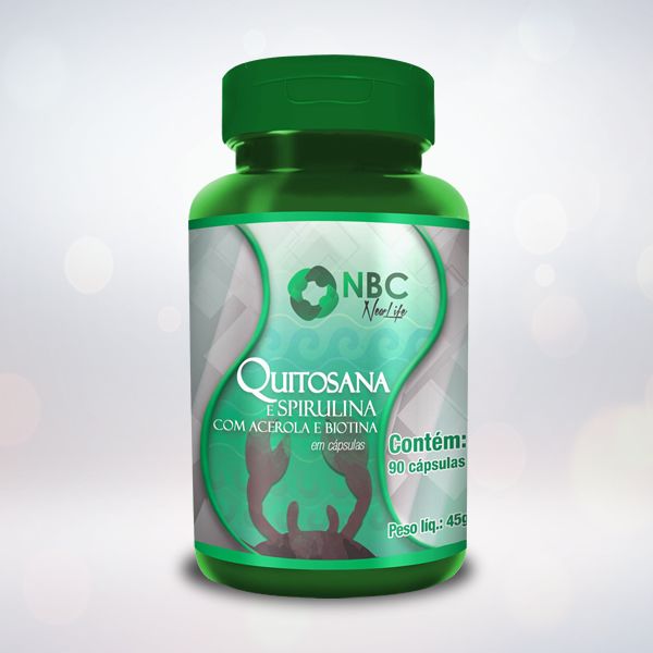 Quitosana - 90 cápsulas