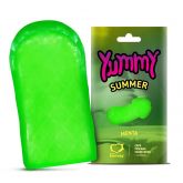 YUMMY SUMMER CAPA PENIANA NEON SOLÚVEL COMESTÍVEL 1 UNIDADE MENTA