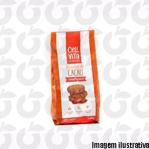 Biscoito de Cacau 100 Gramas CeliVita