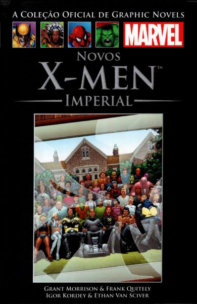 510701 - Coleção Oficial de Graphic Novels Marvel 24 - Novos X-Men - Imperial