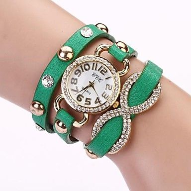 Relógio Quartz, Resistente, Pulseira de Couro. Frete Grátis.