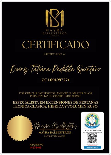 DEINY TATIANA PADILLA QUINTERO