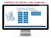 Planilha de Controle de Gastos + 8 Mil Planilhas Excel Prontas e Editáveis + Bônus