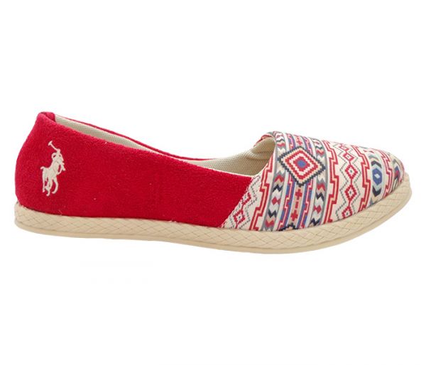 Sapatilha Alpargata Polo Ralph Lauren Vermelha MOD:13193