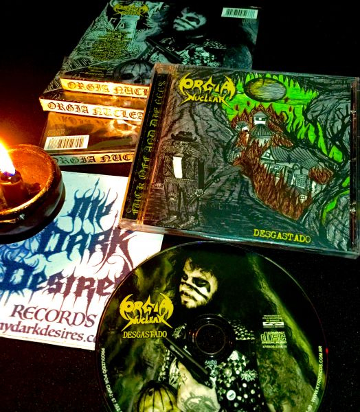 Orgia Nuclear – Desgastado - CD