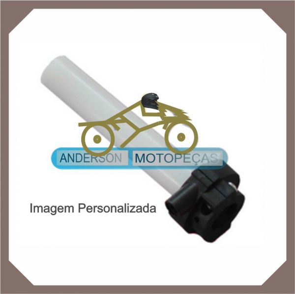 Kit: tubo e carcaça [Acelerador] HONDA TITAN 2000 - C/ Paraf