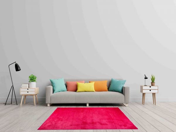 Tapete Apolo 1,00 x 1,50 Estampa Pink PrataTextil