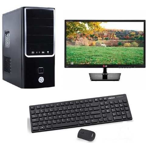 Computador completo,Processador 2.41GHz, Dual-Core + HD 500gb + 4 GB Ram + Monitor 19"