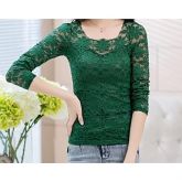 Moda Luxo: Blusa Poliester Renda, de Ótima Qualidade. Frete Grátis.
