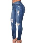 Mulheres Calça Sexy / Casual Algodão / Poliéster / Elastano