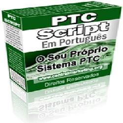 PTC (Pago para Clicar) script - O seu próprio script de PTC Com direitos de revenda