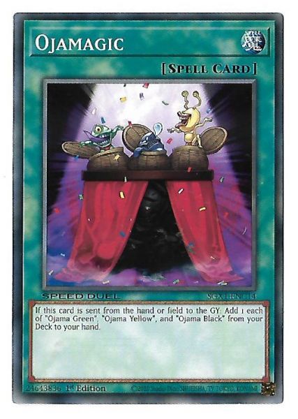 Yu-Gi-Oh Ojamagic - Common Speed Duel