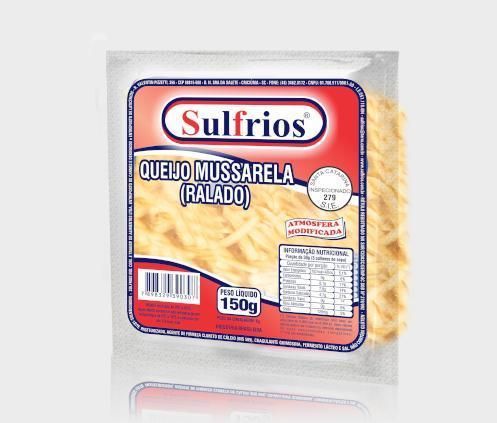Queijo Mussarela Ralado 150g