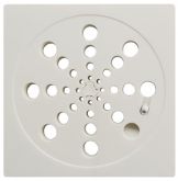 GRELHA PVC QUADRADA BRANCA JAPONES 100MM