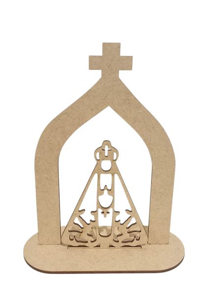 CÓD-RE54 CAPELINHA NOSSA SENHORA APARECIDA 14X6X17