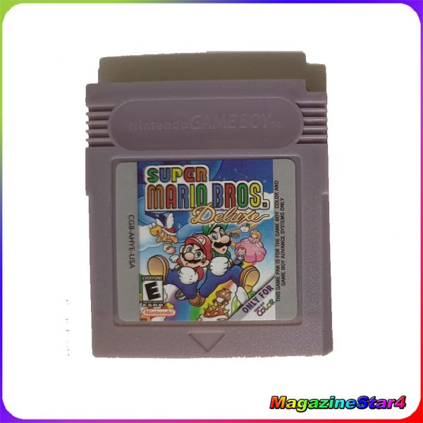 Cartucho - Super Mario Bros. Deluxe - Game Boy Color - GBC - Jogo de Vídeo Gameboy Nintendo