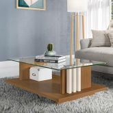 Mesa de Centro Frizz Naturale.Off White Madetec