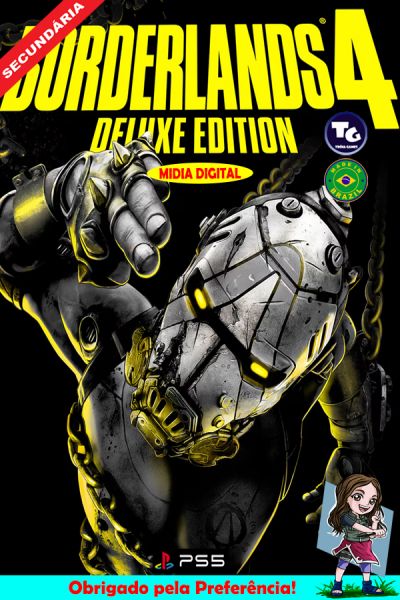 *Alugado 05/10 - Borderlands 4 Deluxe Edition - Secundária - PS5*