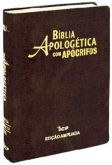 AC.BIB.647-105.29 - BÍBLIA APOLOGÉTICA COM APÓCRIFOS - LUXO - MARROM