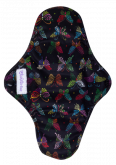 Absorvente Violeta Cup M - Borboletas