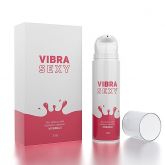 Gel Excitante Beijável Vibra Sexy Morango - 15g