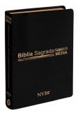 53.40 - BÍBLIA SAGRADA NVI - MEDIA - LUXO PRETA
