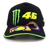 Boné Monster Valentino Rossi VR46 Preto