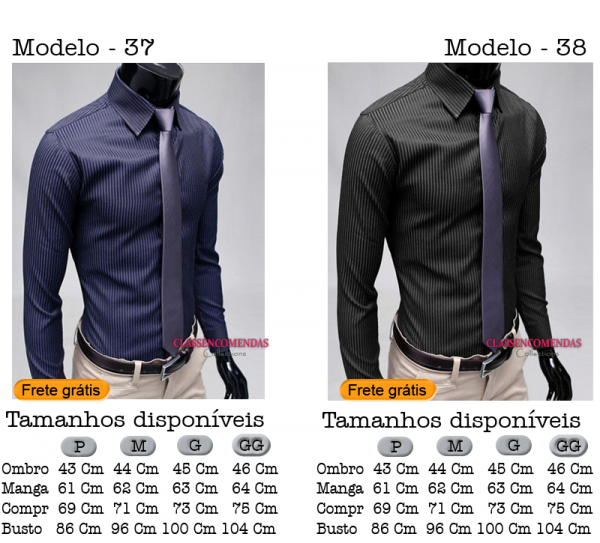 camisa social slim fit importada