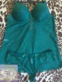 Camisete com microfibra e renda - Cod: 0005