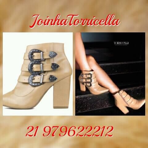 Bota cano curto feminina com bico fino- TORRICELLA