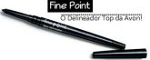 AVON Lápis delineador Fine point preto