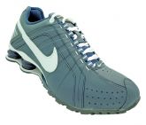 Tênis Nike Shox Junior Azul Marinho e Branco