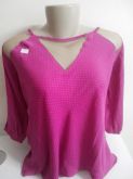 Blusa Pink com tule
