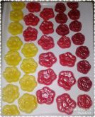 Mini flores Peroladas e Perfumadas