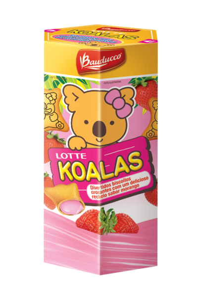 Biscoito Koala sabor Morango